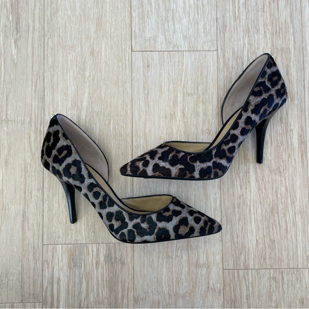 Michael Kors cheetah print high heels